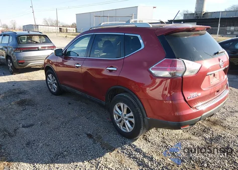 2014 Nissan Rogue Sv from USA, damaged, VIN 5N1AT2MV1EC856082